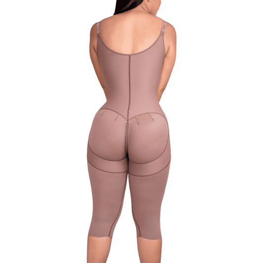 Slim Long Leg Shapewear with Center Closure