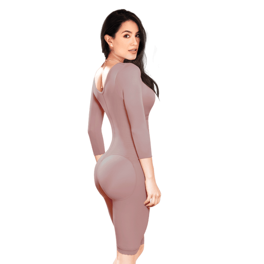 Long Leg Shapewear with Side Closure